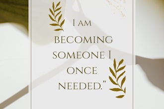 write custom affirmations, journal prompts, and spiritual content