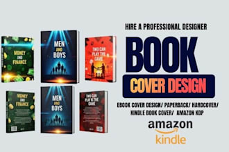 design book cover, ebook cover, amazon kdp cover