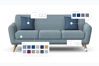 create realistic 3d furniture models 3d furniture design for 3d configurator glb