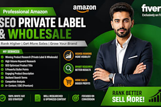 do amazon product listing SEO private label wholesale ebc