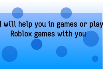 play roblox games with you