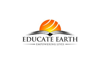 design unique exceptional educate earth logo