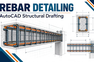 draft structural reinforcement details in autocad