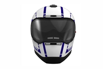 build 3d motorcycle helmet model and glb configurator for web