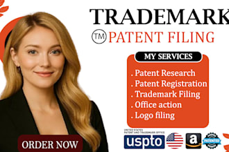 do your filing, office action , trademark registration, sou