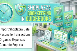do shoplazza bookkeeping and reconciliation in quickbooks