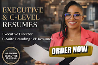 write executive director resume, c level branding, and vp resume professionally