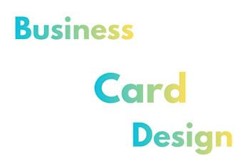 design modern professional business card and luxury print ready card