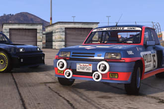 create custom 3d car livery, vehicle model and car pack for gta 5 fivem