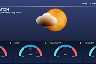 build a modern web dashboard for your iot devices