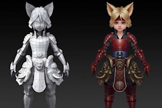 fix 3d game character model rig animation fbx errors for ue5 unity fps rpg game