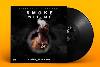 create cinematic emotional album cover art in HD for your music