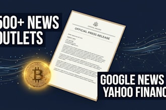 press release distribution crypto press release distribution PR writing