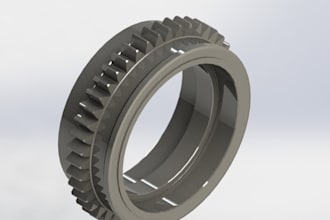 design gear, gearbox and mechanical parts in 2d, 3d