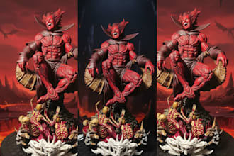 create miniature painting model painting
