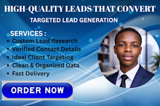 build targeted email lists and lead