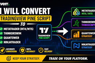 convert tradingview pinescript to ninjatrader metatrader quantower thinkorswim