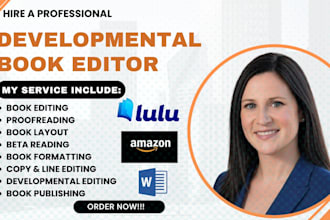 developmental book edit proofread romance beta reader mystery poetry book memoir