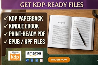 do paperback interior formatting format ebook for kindle publishing