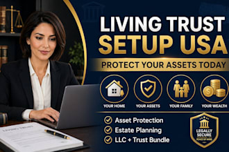 set up your revocable living trust for asset protection in the USA