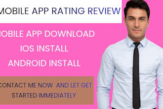 do mobile app promotion install, mobile app rating review, USA , ios install