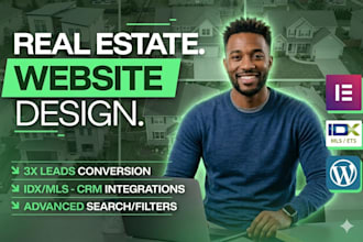 build a idx, mls integrated real estate lofty website using wordpress, kvcore