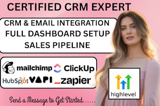 setup zapier workflows mailchimp clickup tasks vapi ai automation hubspot ghl