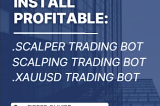 install high performance scalping trading bot, scalper trading bot, xauusd bot