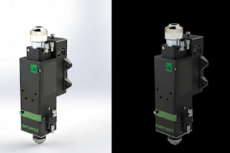 do 3d cad model mechanical and industrial product design ready for manufacturing