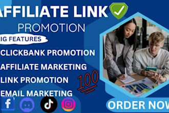 affiliate clickbank link promotion, affiliate marketing and promotion
