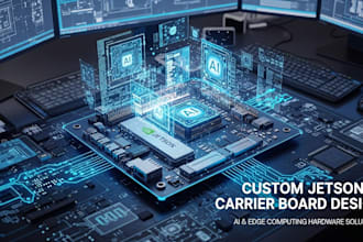 develop embedded jetson carrier board for ai and edge computing systems