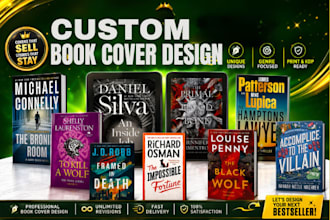 do book cover design, kindle cover design, kdp cover design, book cover art