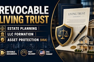 create revocable living trust USA for asset protection and estate planning