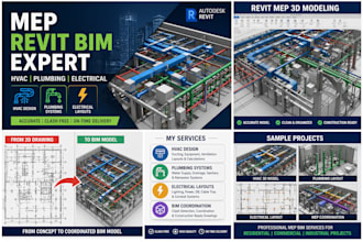 design hvac, plumbing, and electrical mep