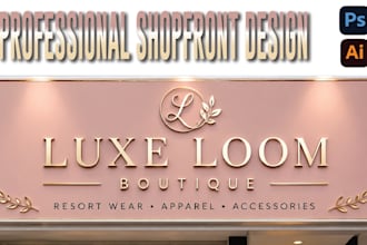 design amazing storefront and shopfront banners