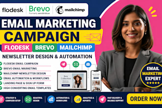 do flodesk email marketing campaign brevo mailchimp newsletter design flodesk