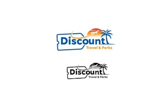creative design for travel agency tour adventure logo