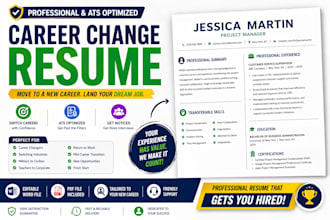 write an ats career change resume for job seekers switching industries
