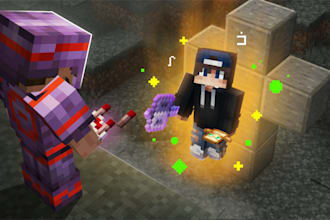 do thumbnail for the minecraft video