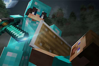 do thumbnail for the minecraft video