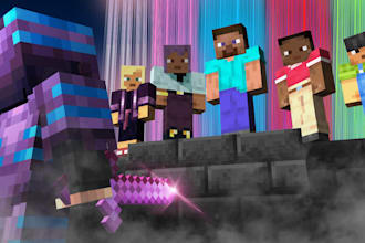 do thumbnail for the minecraft video