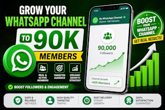 whatsapp channel  promotion grow 90k whatsapp channel whatsapp channel followers