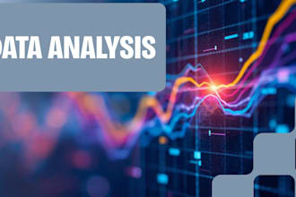 analyse your data using excel or python