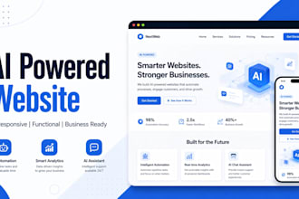 build an ai powered website or custom ai tool for your business