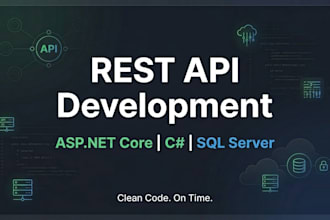 build a rest API using asp net core and csharp