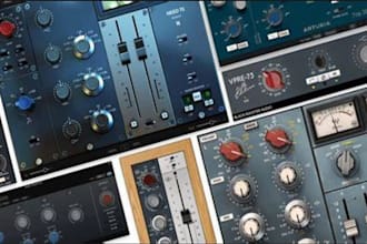 build a custom vst, au, aax plugin and integrate daws for windows and mac