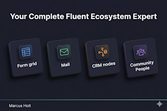 setup fluent forms, fluent CRM, fluent stmp, and fluent community on wordpress