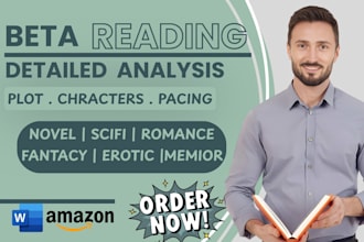 beta read your romantasy and flag pacing ,plot holes ,spice flow