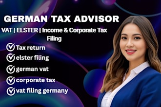 do german tax advisor german vat elster filing income tax return