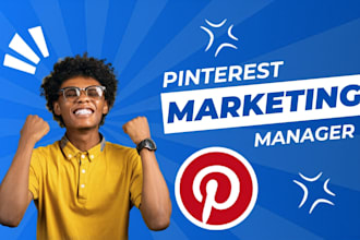be your pinterest marketing manager for traffic and sales growth